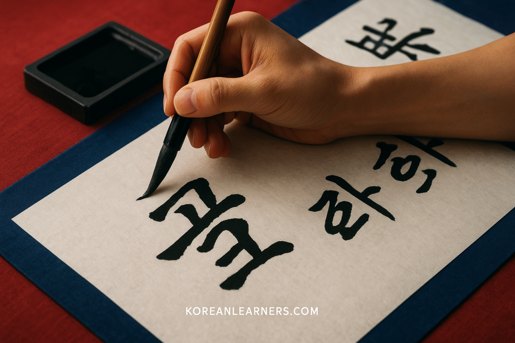 Exploring the Timeless Art of Korean Caligraphy