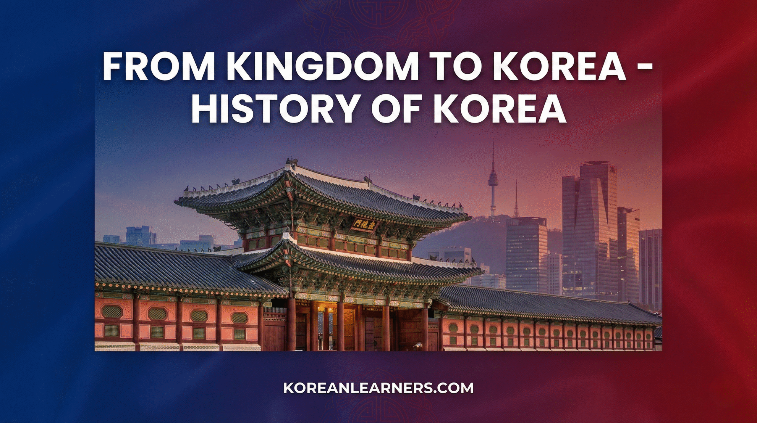 From kingdom to History of Korea