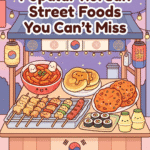 Popular Korean Street Foods You Can’t Miss (Tteokbokki, Hotteok, Kimchi pancakes, Skewers, Snacks)